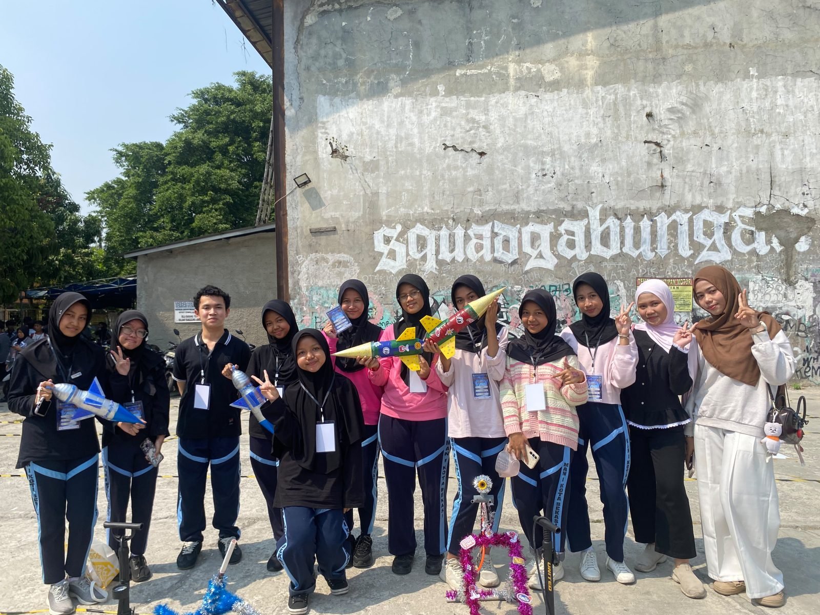 Tim A Karya Ilmiah Remaja MAN 1 Kota Bekasi Raih Juara 3 Tingkat Jabodetabek pada Lomba Roket Air Galileo 2026